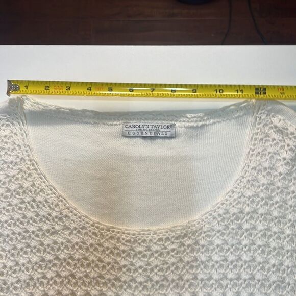 Carolyn Taylor for by design essentials women’s knitted blouse - Picture 6 of 9